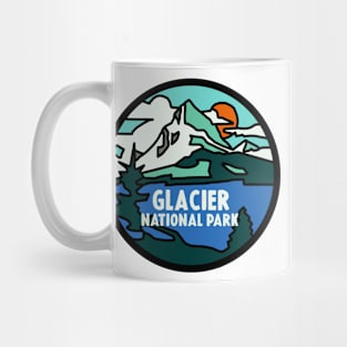 Glacier National Park Decal Mug